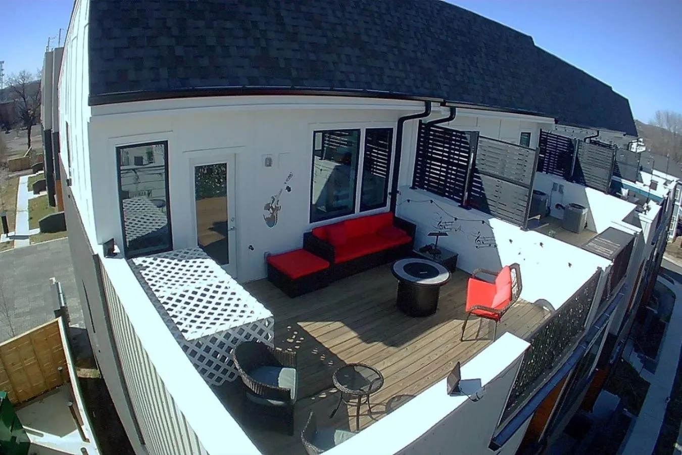 Semesterbostad Spacious Contemporary Townhome With Private Rooftop Nashville